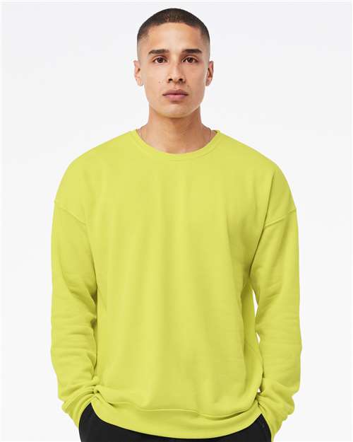 BELLA + CANVAS Unisex Sponge Fleece Drop Shoulder Crewneck Sweatshirt 3945