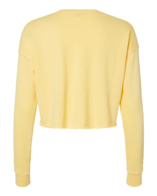 BELLA + CANVAS Women's Crop Fleece Crewneck Sweatshirt 7503