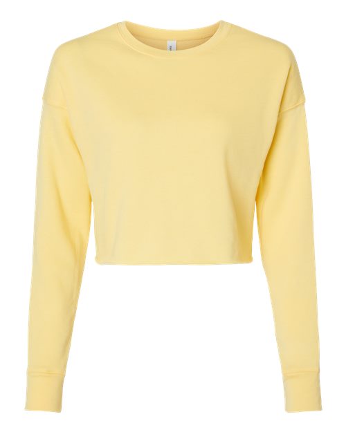 BELLA + CANVAS Women's Crop Fleece Crewneck Sweatshirt 7503