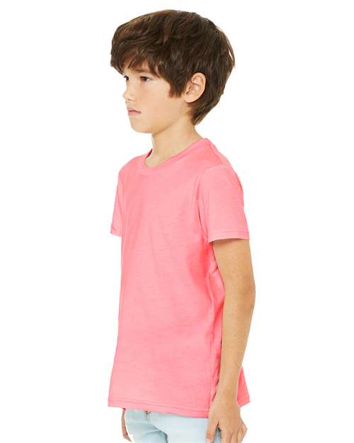 BELLA + CANVAS Youth CVC Jersey Tee 3001YCVC