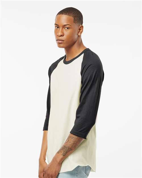 Tultex Unisex Fine Jersey Raglan T-Shirt 245