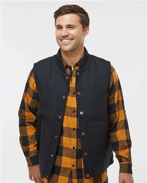 Independent Trading Co. Men's Insulated Canvas Workwear Vest EXP560V