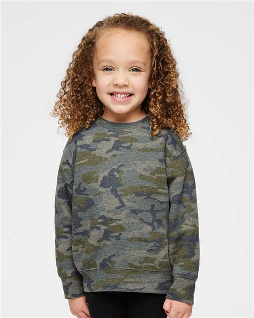 Rabbit Skins Toddler Fleece Crewneck Sweatshirt 3317