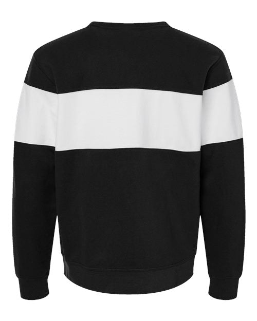 J. America Unisex Varsity Fleece Crewneck Sweatshirt 8646