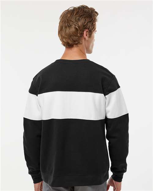 J. America Unisex Varsity Fleece Crewneck Sweatshirt 8646