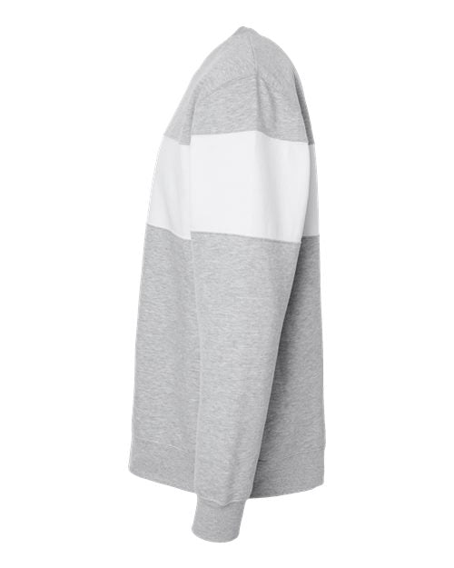 J. America Unisex Varsity Fleece Crewneck Sweatshirt 8646