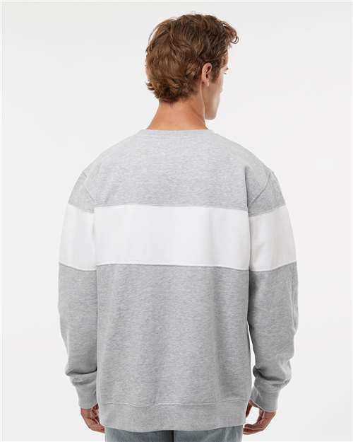 J. America Unisex Varsity Fleece Crewneck Sweatshirt 8646