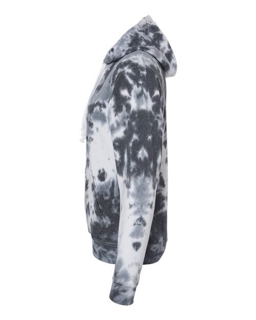 J. America Men's Tie-Dyed Fleece Hooded Sweatshirt 8861