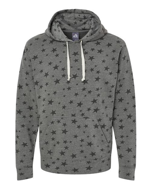 J. America Men's Triblend Fleece Hooded Sweatshirt 8871