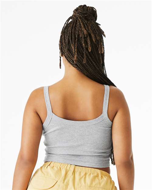 BELLA + CANVAS Women's Micro Rib Spaghetti Strap Tank 1012