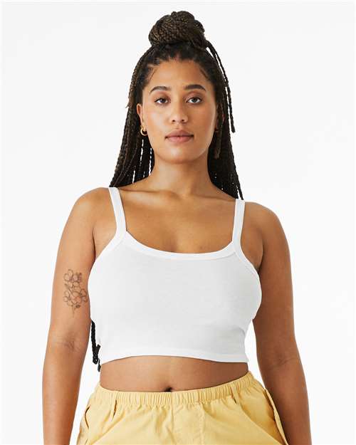 BELLA + CANVAS Women's Micro Rib Spaghetti Strap Tank 1012