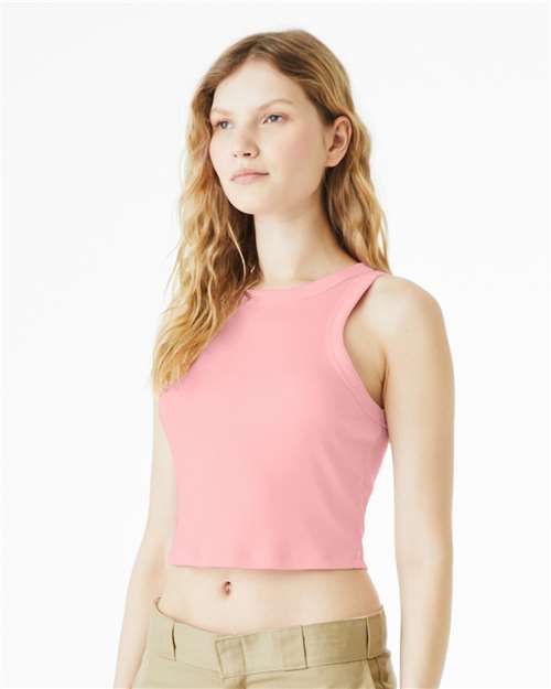 BELLA + CANVAS Women's Micro Rib Racer Tank 1019