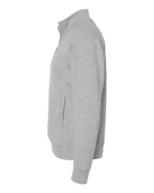 J. America Men's Triblend Quarter-Zip Sweatshirt 8869