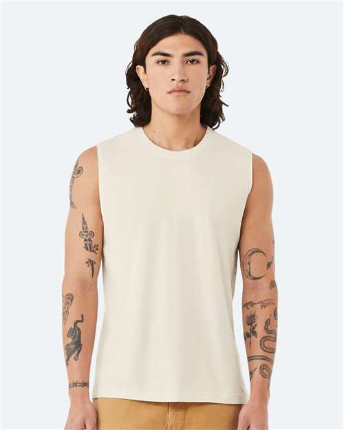 BELLA + CANVAS Jersey Muscle Tank 3483