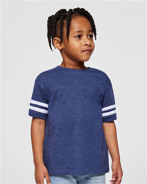 Rabbit Skins Toddler Football Fine Jersey Tee 3037