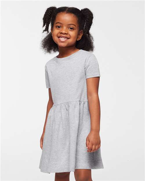 Rabbit Skins Toddler Fine Jersey Dress 5333