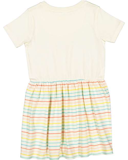 Rabbit Skins Toddler Fine Jersey Dress 5333