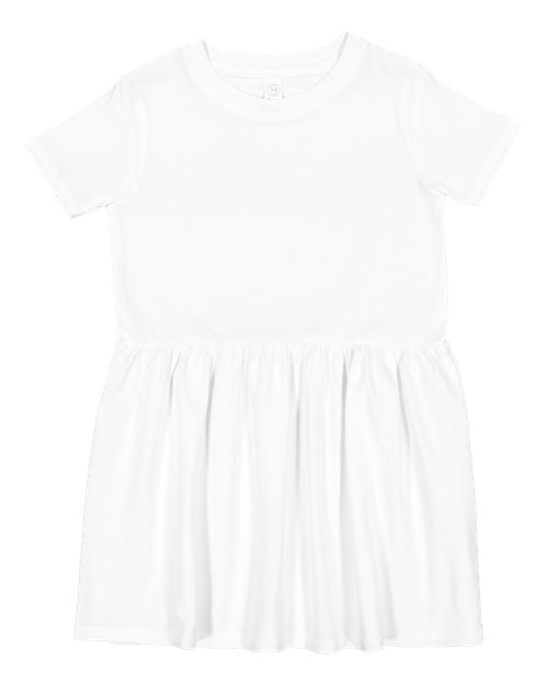 Rabbit Skins Toddler Fine Jersey Dress 5333