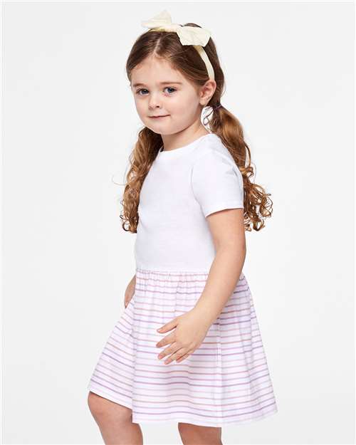 Rabbit Skins Toddler Fine Jersey Dress 5333