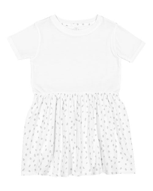 Rabbit Skins Toddler Fine Jersey Dress 5333