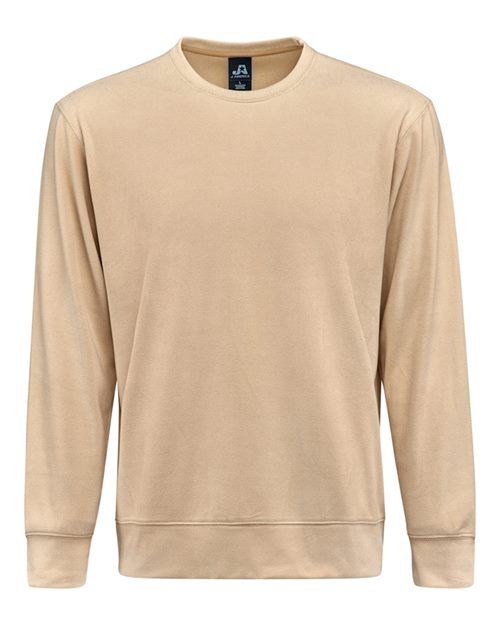 J. America Unisex Element Fleece Crewneck Sweatshirt 8761