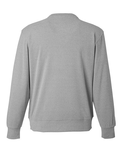 J. America Unisex Element Fleece Crewneck Sweatshirt 8761