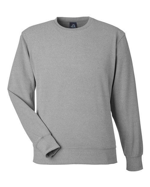 J. America Unisex Element Fleece Crewneck Sweatshirt 8761