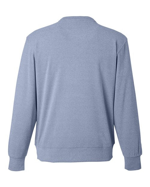 J. America Unisex Element Fleece Crewneck Sweatshirt 8761