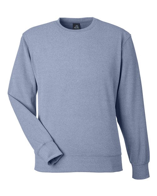 J. America Unisex Element Fleece Crewneck Sweatshirt 8761