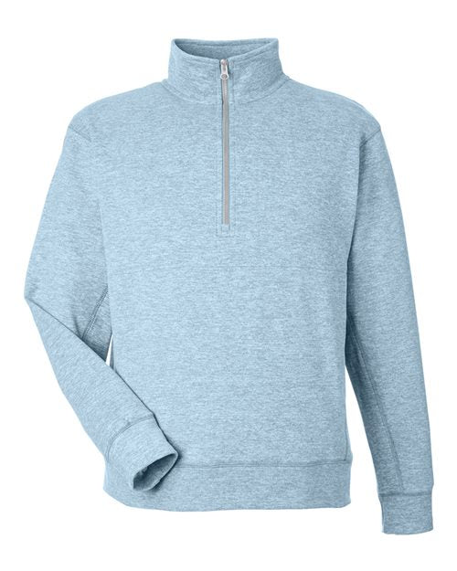 J. America Unisex Electric Fleece Quarter-Zip Sweatshirt 8741