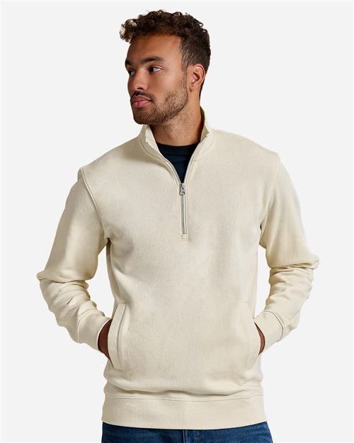 J. America Unisex BTB Fleece Quarter-Zip Sweatshirt 8722