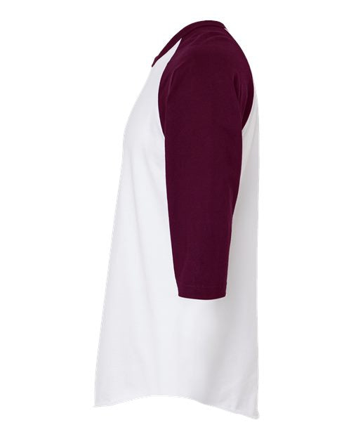 Tultex Unisex Fine Jersey Raglan T-Shirt 245
