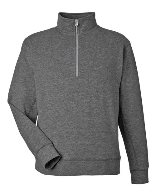 J. America Unisex Electric Fleece Quarter-Zip Sweatshirt 8741