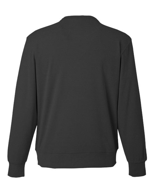 J. America Unisex Element Fleece Crewneck Sweatshirt 8761