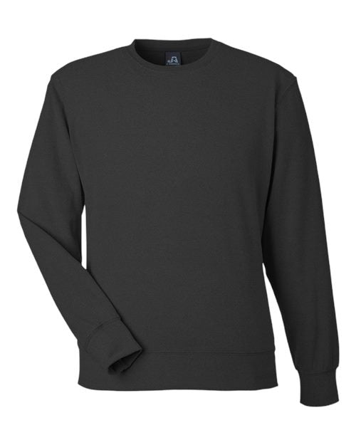 J. America Unisex Element Fleece Crewneck Sweatshirt 8761