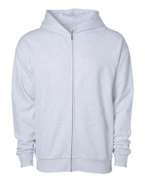 Independent Trading Co. Unisex Avenue Midweight Full-Zip Hooded Sweatshirt IND280ZIP