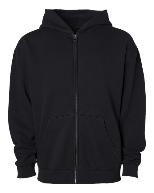 Independent Trading Co. Unisex Avenue Midweight Full-Zip Hooded Sweatshirt IND280ZIP