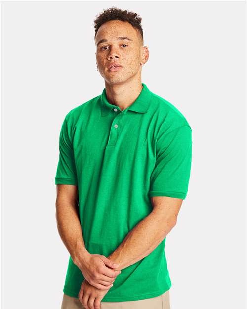 Hanes Men's EcoSmart® Jersey Polo 054X