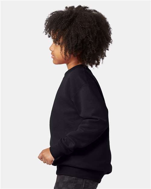Hanes Youth EcoSmart® Crewneck Sweatshirt P360