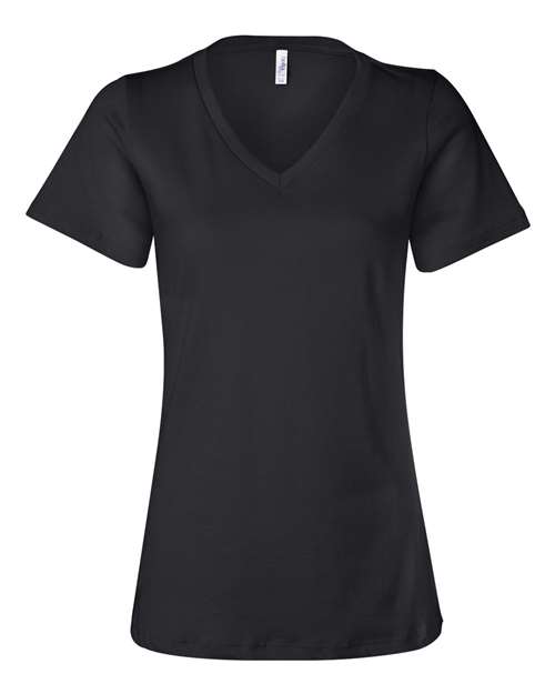 BELLA + CANVAS Women’s Relaxed Jersey V-Neck Tee 6405
