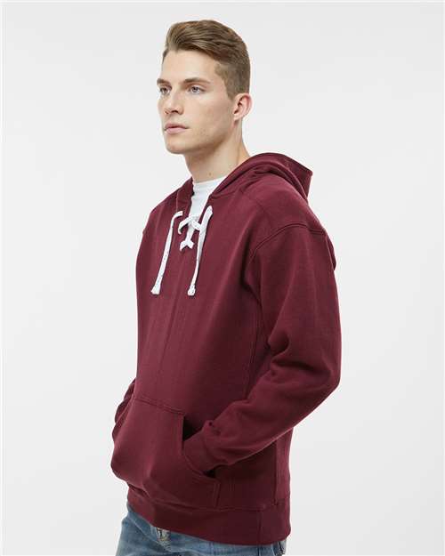 J. America Men's Sport Lace Hooded Sweatshirt 8830