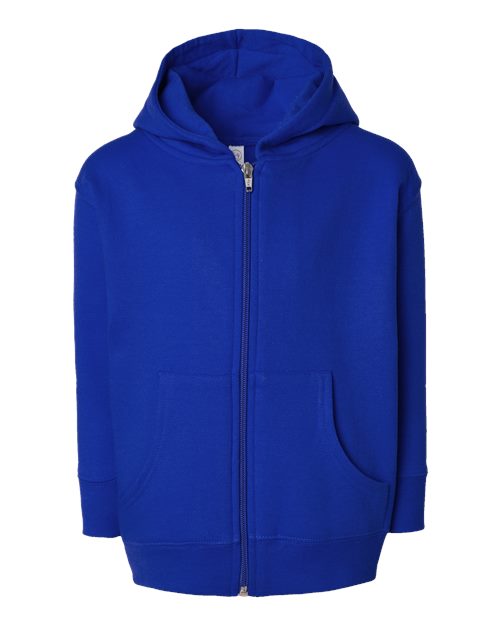 Rabbit Skins Toddler Full-Zip Fleece Hoodie Sweatshirt 3346