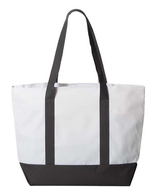Liberty Bags Bay View Giant Zippered Tote 7006