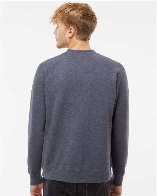 Independent Trading Co. Unisex Special Blend Raglan Crewneck Sweatshirt PRM30SBC