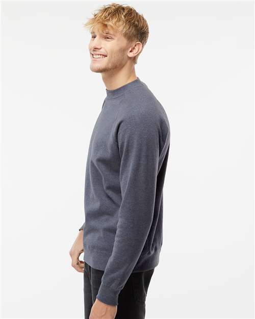 Independent Trading Co. Unisex Special Blend Raglan Crewneck Sweatshirt PRM30SBC