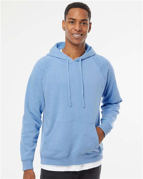 Independent Trading Co. Unisex Special Blend Raglan Hooded Sweatshirt PRM33SBP