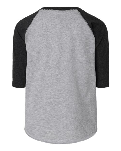 Rabbit Skins Toddler Baseball Fine Jersey Three-Quarter Sleeve Tee 3330