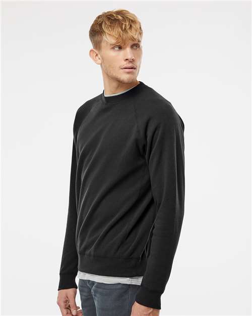 Independent Trading Co. Unisex Special Blend Raglan Crewneck Sweatshirt PRM30SBC