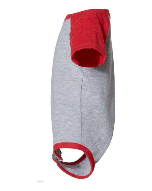 Rabbit Skins Infant Baseball Fine Jersey Bodysuit 4430