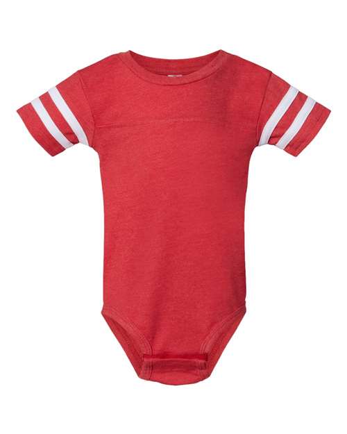 Rabbit Skins Infant Football Fine Jersey Bodysuit 4437